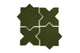 Star & Cross Original Ceramic Tile in Lone Pine Gloss