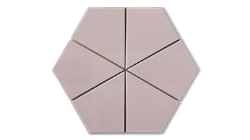 Hexite Original Ceramic Tile in Painted Sky Gloss