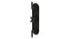 Contour Three Handle Wall Mount Shower Trim with Soft Cross/Soft Lever Handles in Matte Black