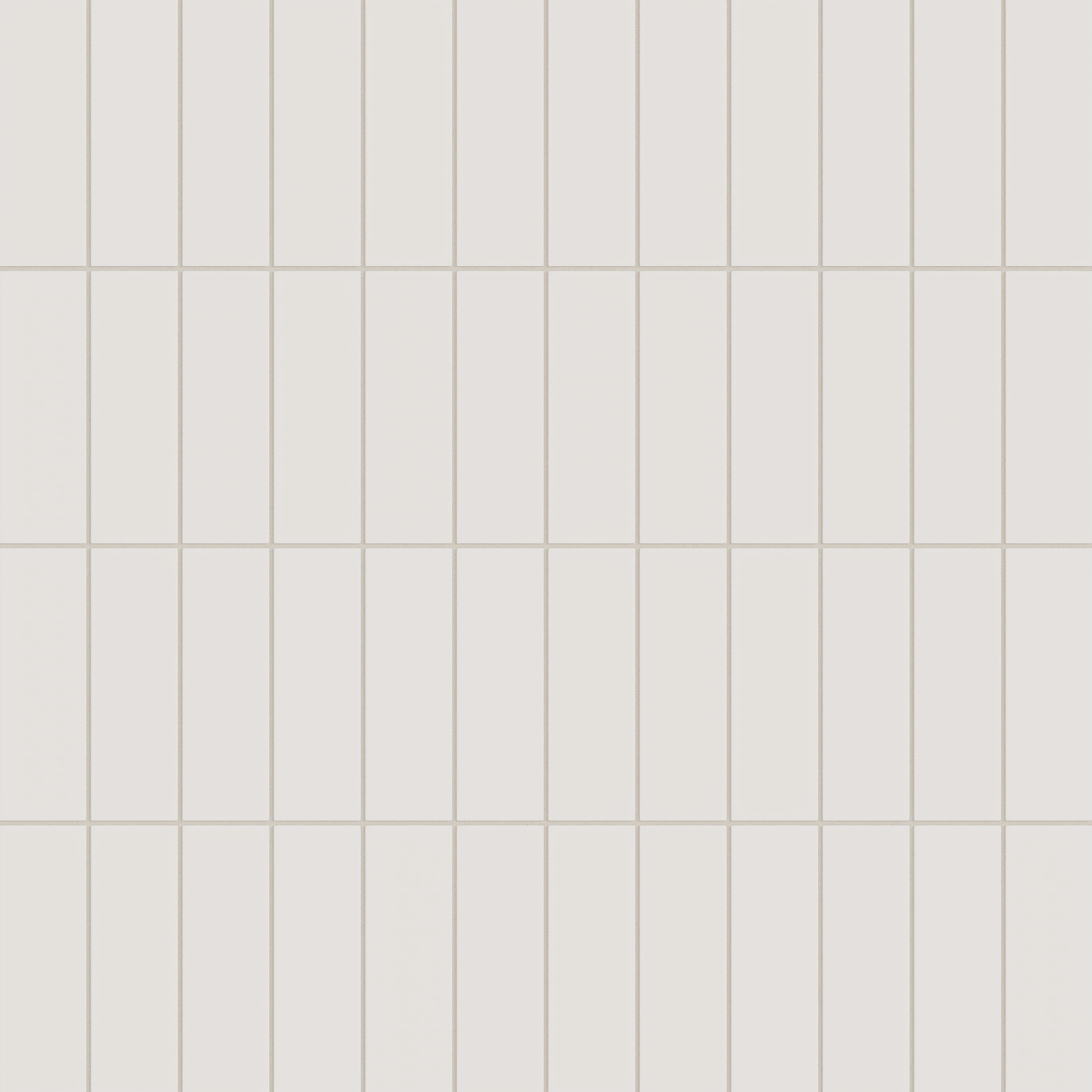 3x9 Natural Press Ceramic Tile in Pearl Matte
