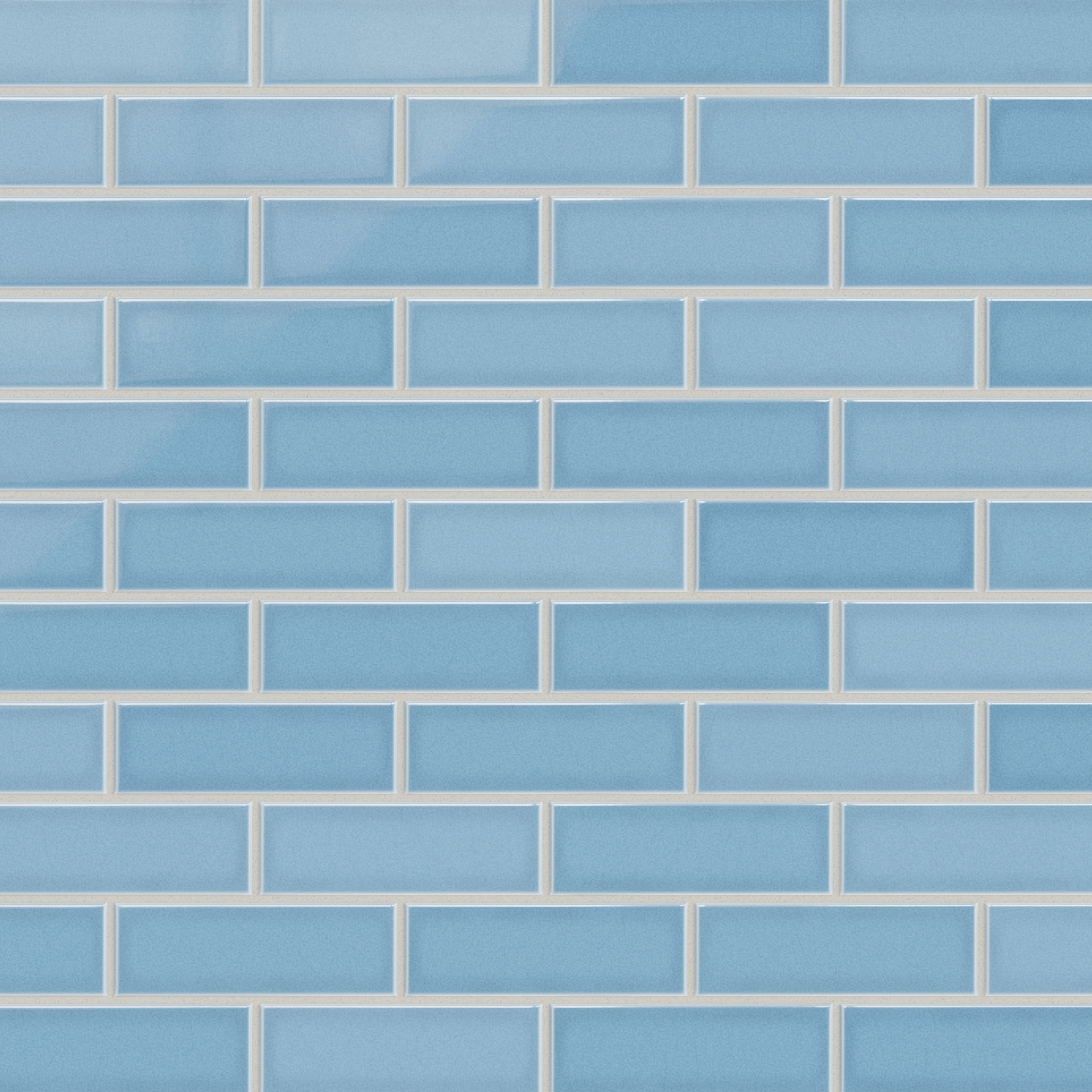 2x6 Original Ceramic Tile in Caribbean Sea Gloss