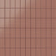 2x4 Straight Set Sheeted Glass Mosaic Tile in Flicker Matte