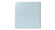 6x12 Natural Press Ceramic Tile in Egyptian Blue Matte