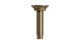 Emerson 4" Straight Shower Arm with Flange in Antique Brass