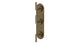Contour Three Handle Wall Mount Shower Trim with Soft Lever Handles in Antique Brass