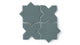 Star & Cross Original Ceramic Tile in Flagstone Matte