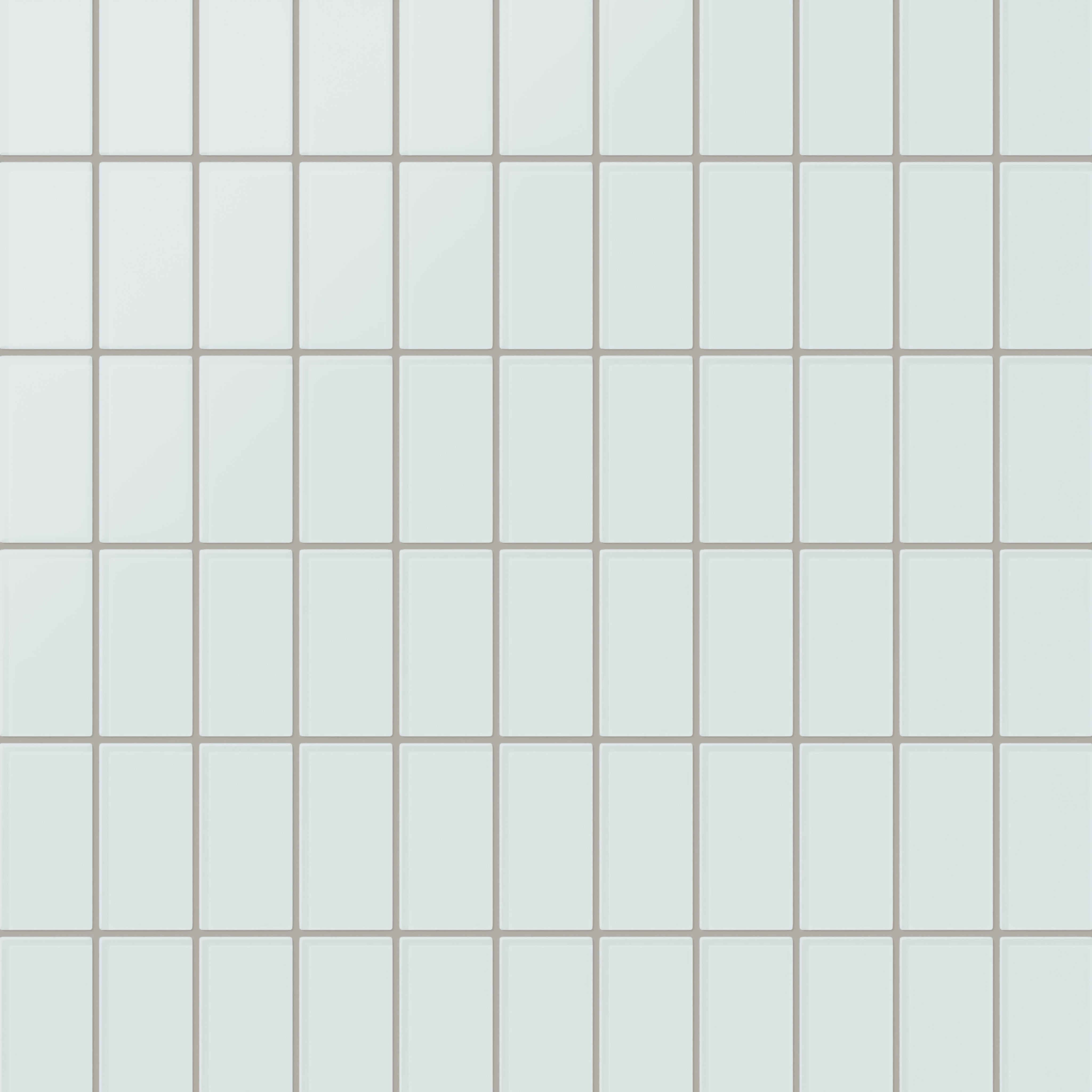 CP CP656-AWB (Natural Gloss) 11 3/4” Warbler 2x4 Straight Set Sheeted Gloss Glass Tile - Fireclay Tile