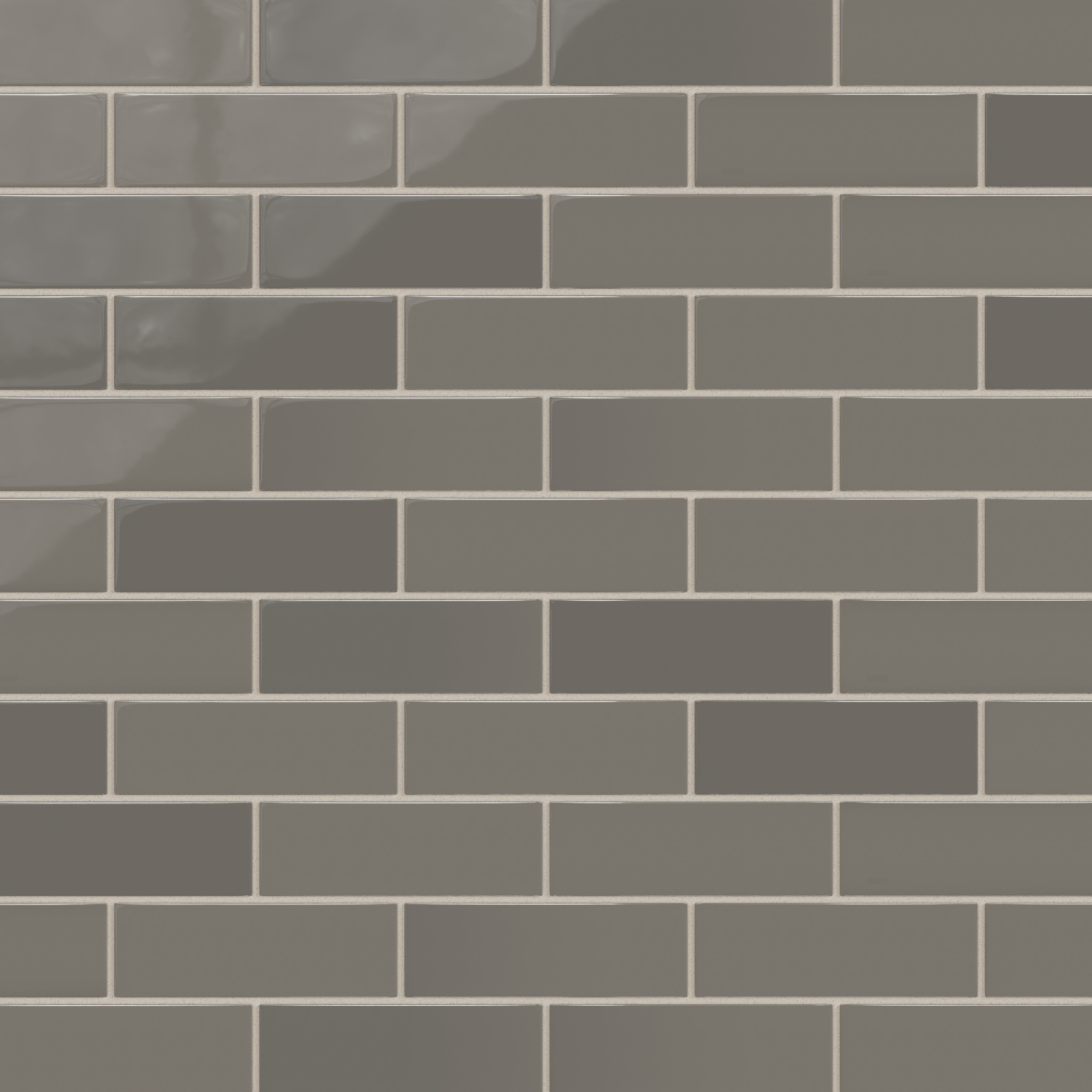 2x6 Natural Press Ceramic Tile in Timberline Gloss