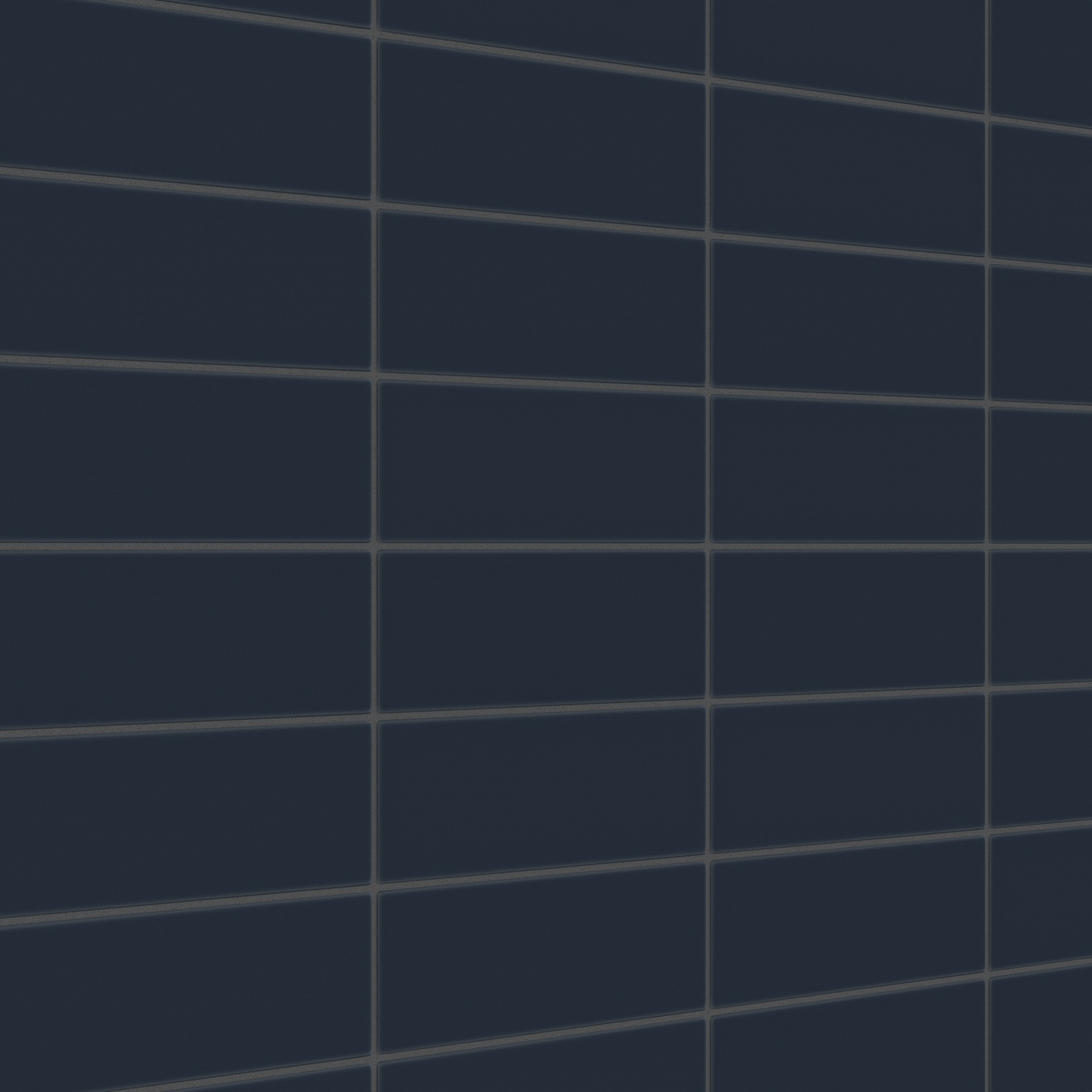 4x12 Original Ceramic Tile in Navy Blue Matte