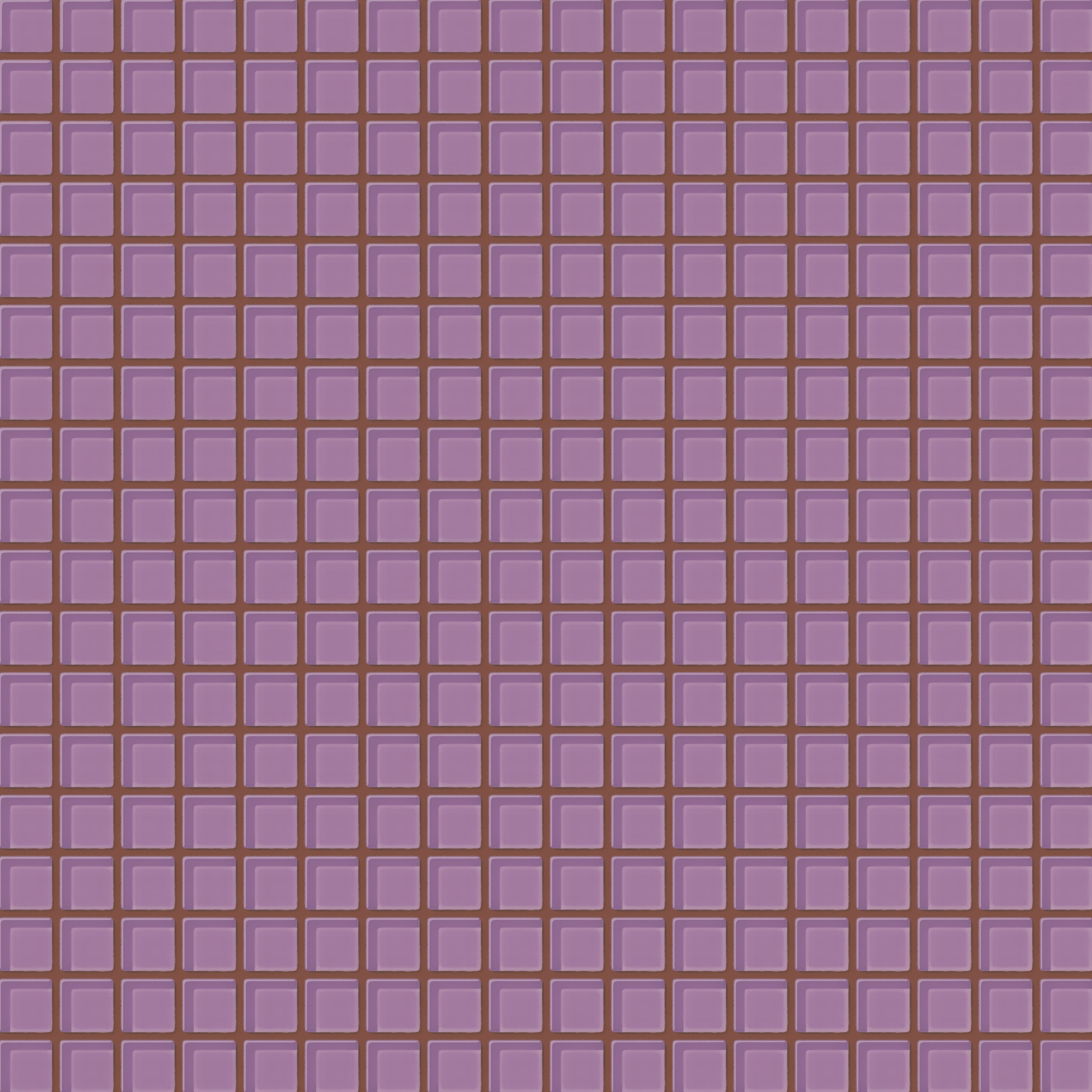 1x1 Straight Set Sheeted Glass Mosaic Tile in Waxbill Gloss