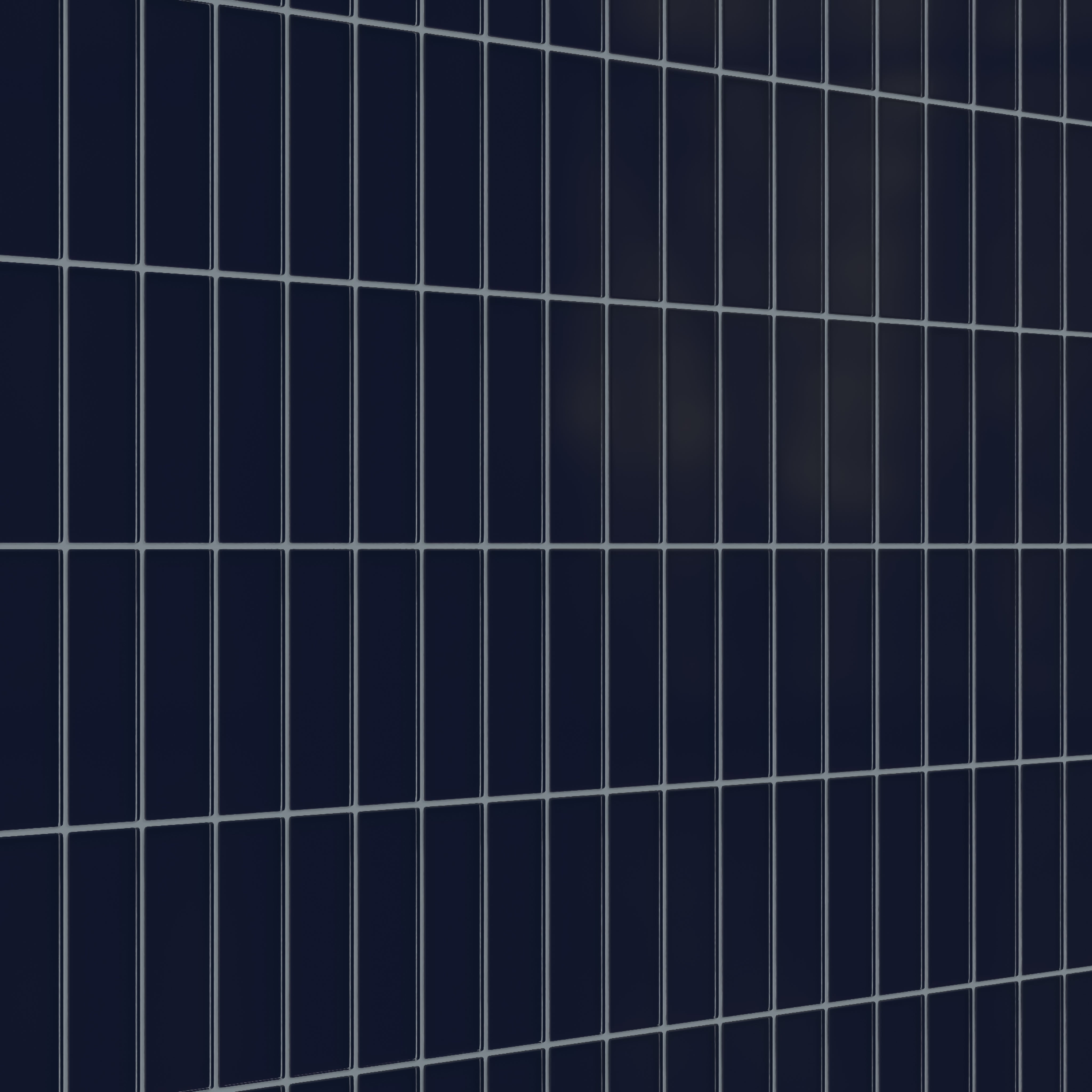 2x6 Glass Tile in Barn Swallow Matte