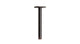 Flatiron 8" Straight Shower Arm with Flange in Antique Bronze