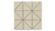 4" Triangle Original Ceramic Tile in Dolomite Matte
