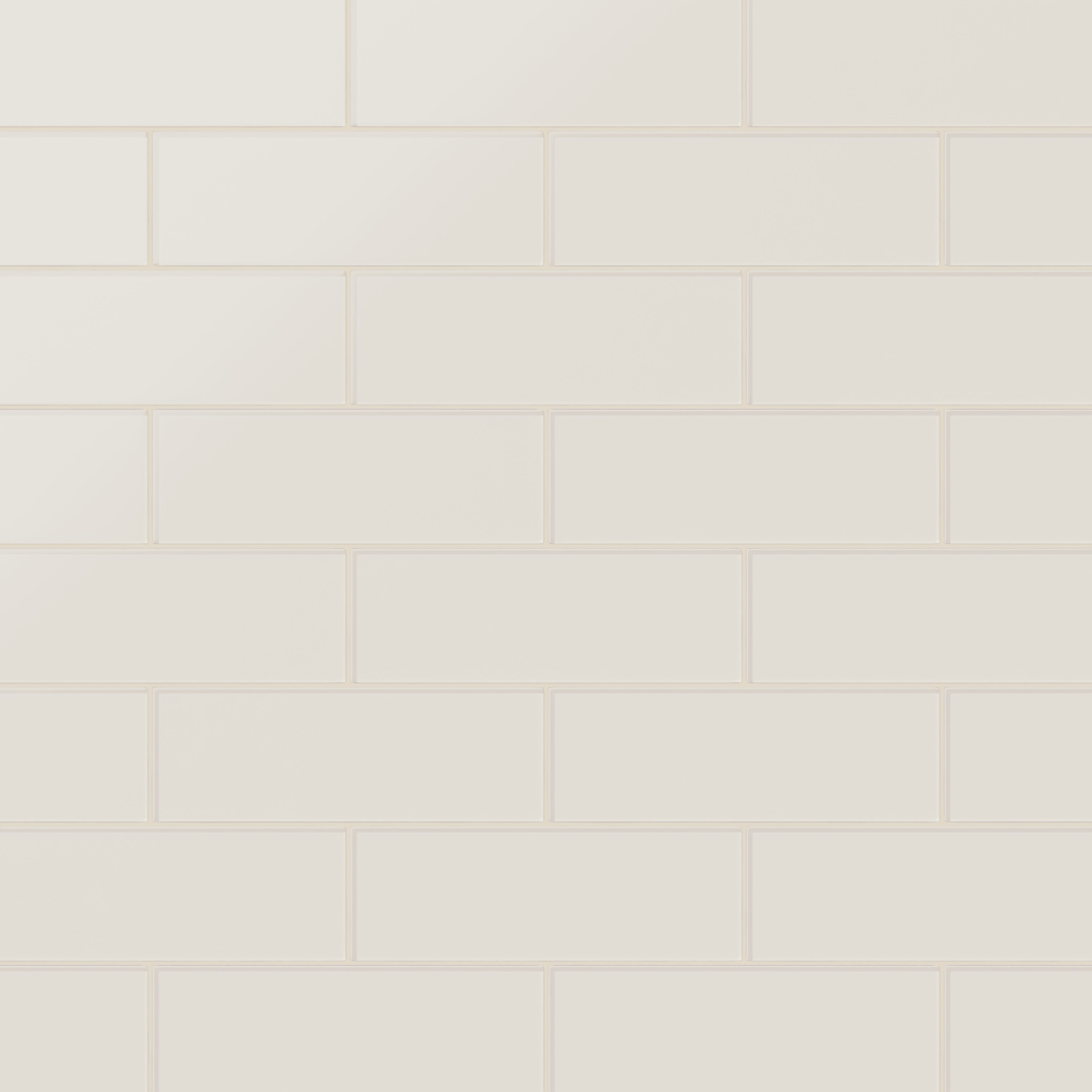 4x12 Glass Tile in Dove Matte