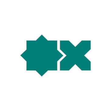 Star & Cross Original Ceramic Tile in Bora Bora Matte