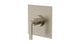 Flatiron One Handle Wall Mount Shower Trim with Linear Lever Handle in Satin Nickel