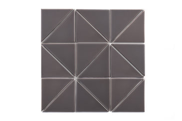 4" Triangle Original Ceramic Tile in Kalamata Matte