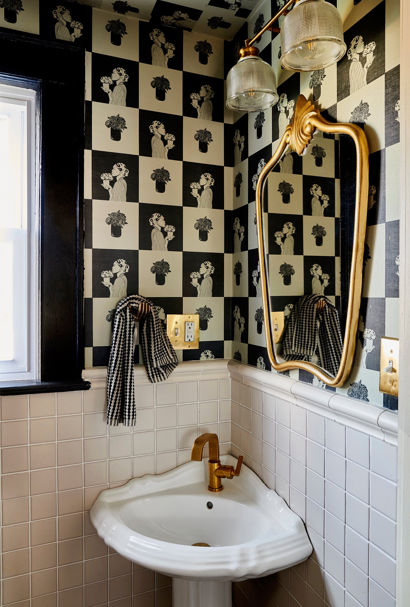 3x3 Straight Set Sheeted Original Ceramic Mosaic Tile in Feldspar Matte