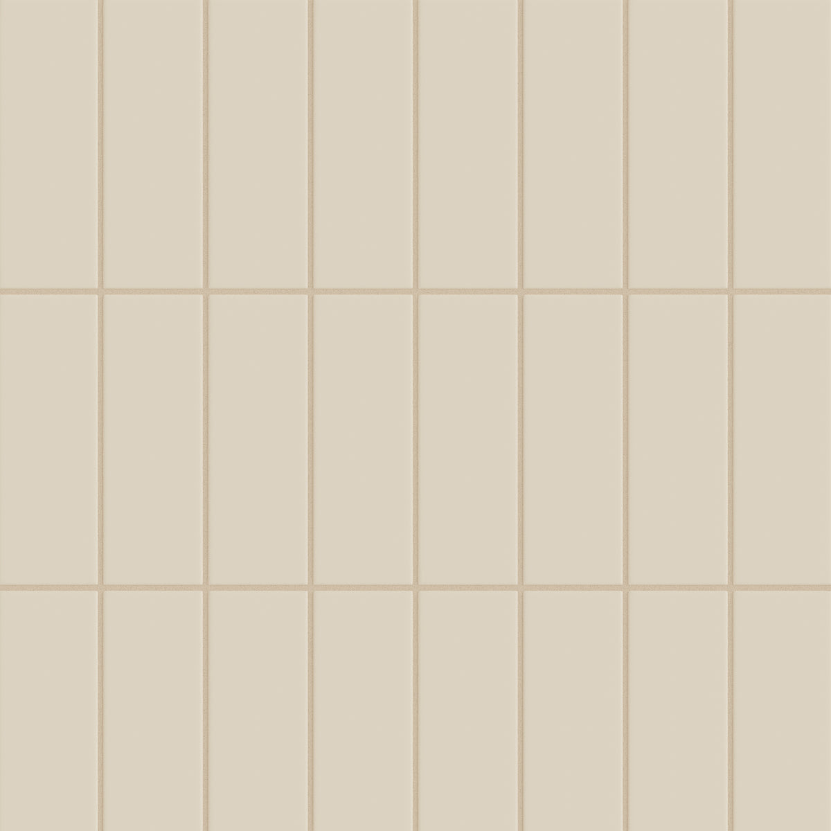 Ivory Matte Ivory 3x9 Matte Original Ceramic Tile