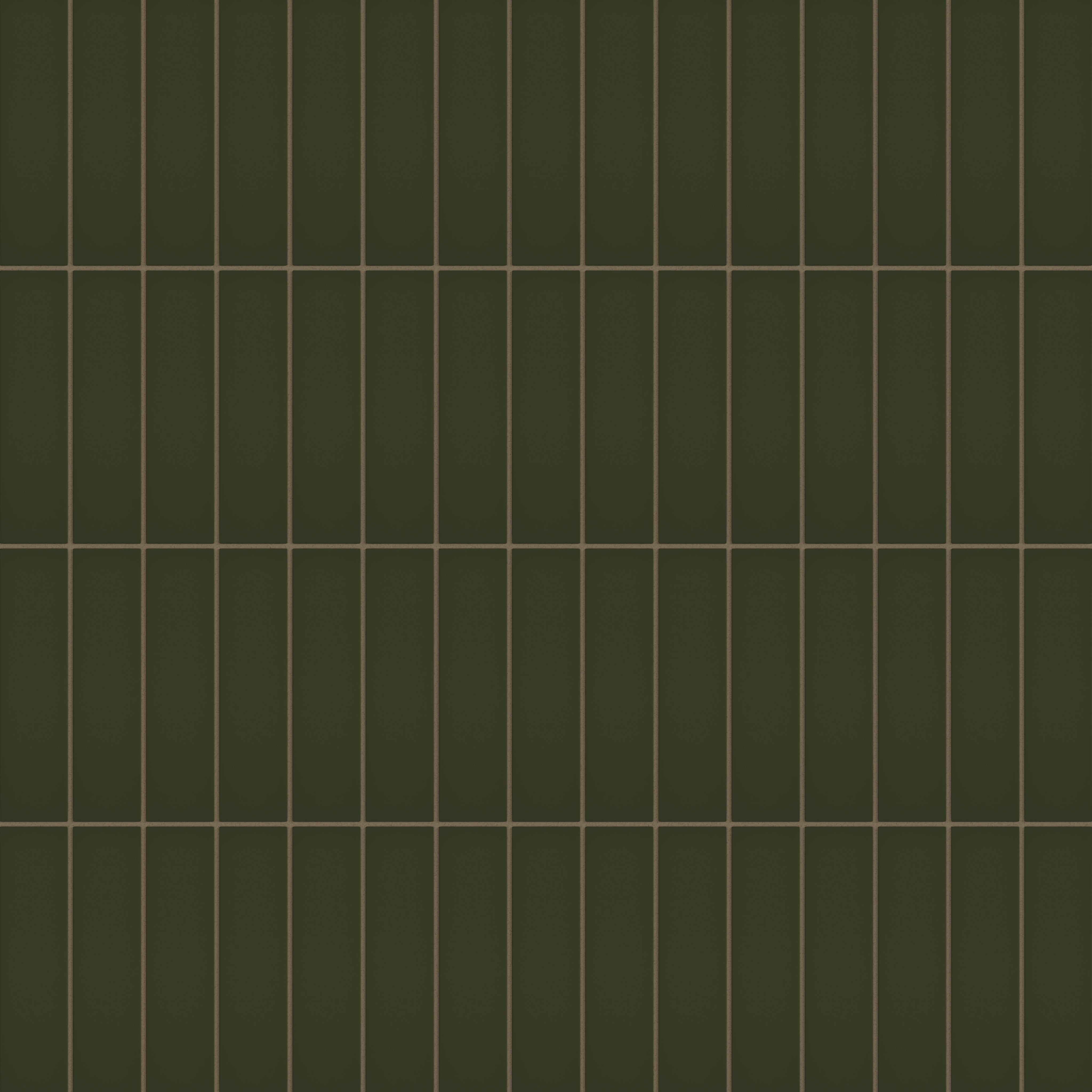 2x8 Natural Press Ceramic Tile in Green Apatite Matte