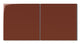 12x12 Natural Press Ceramic Tile in Red Iron Oxide Gloss