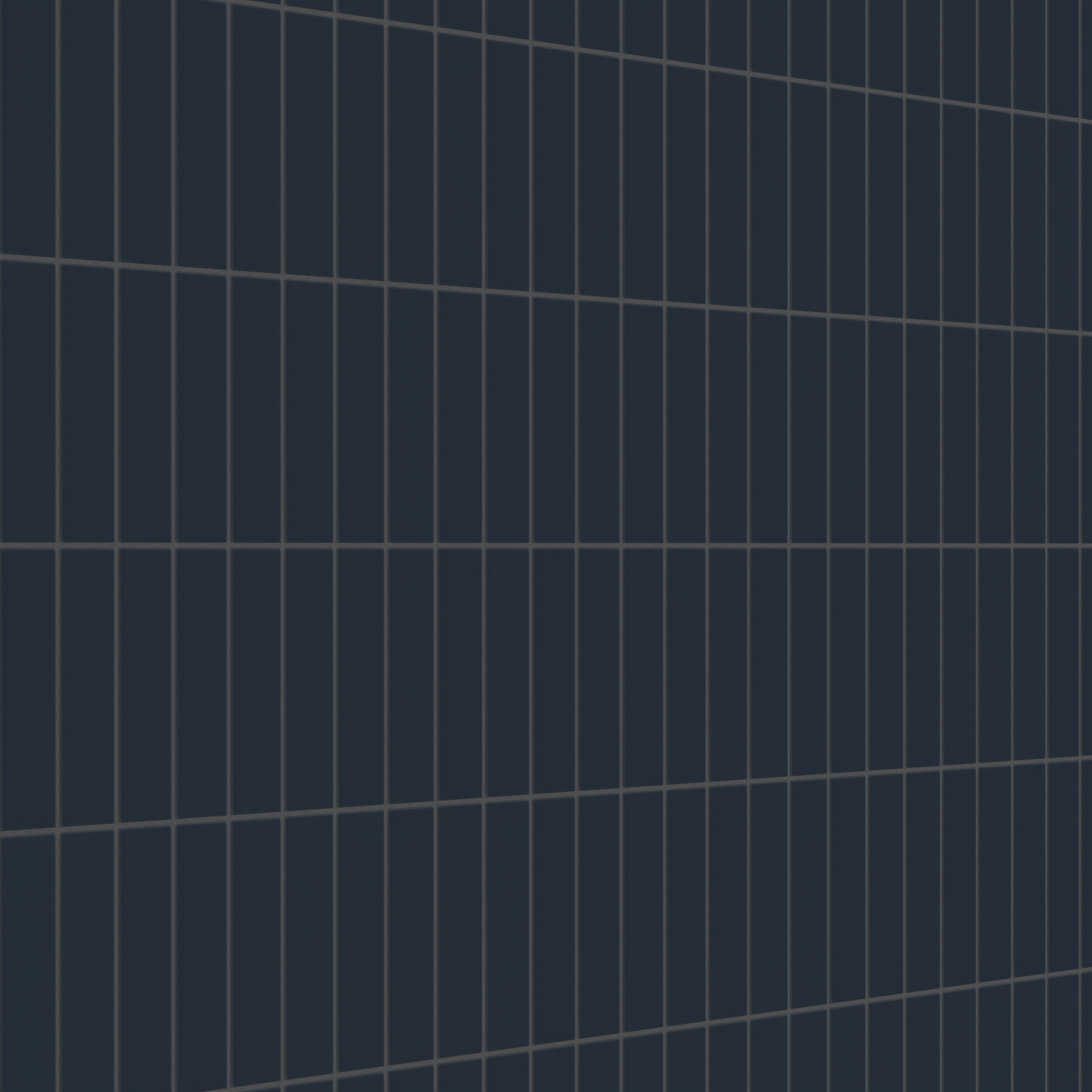 2x8 Original Ceramic Tile in Navy Blue Matte