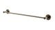Flatiron Round Towel Bar 24" in Polished Nickel