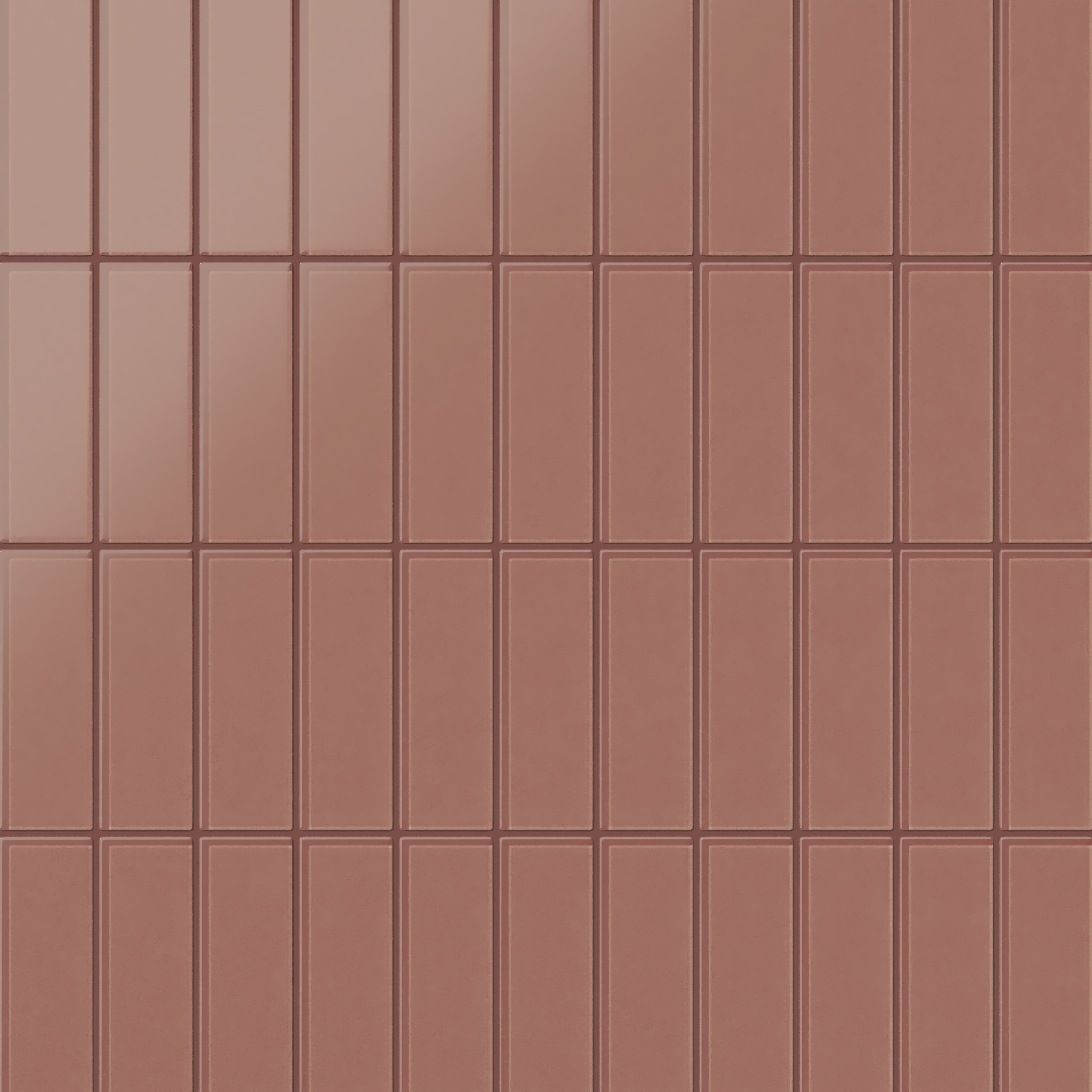 2x6 Glass Tile in Flicker Matte