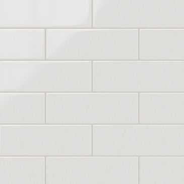 4x12 Original Ceramic Tile in Frost Gloss