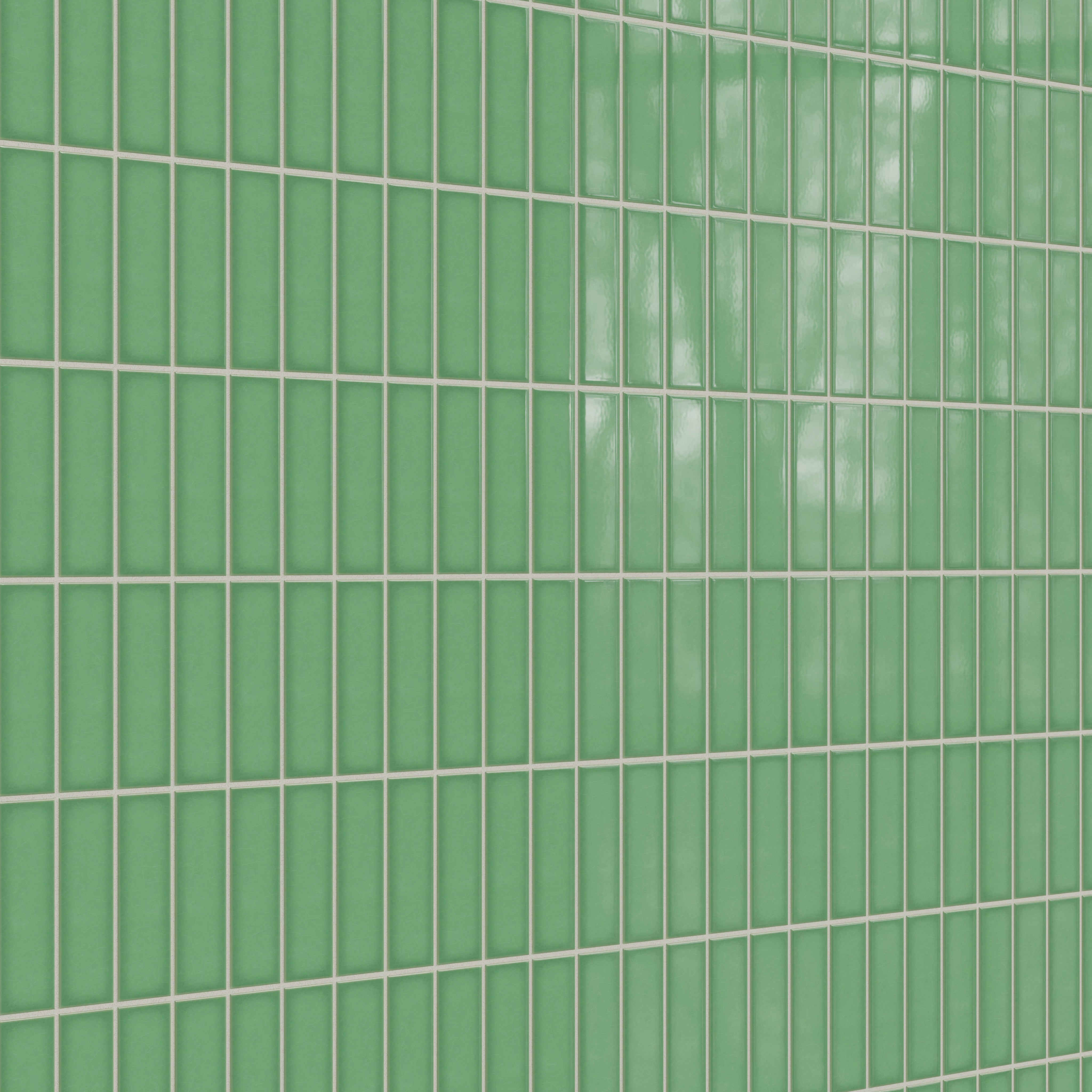 2x6 Original Ceramic Tile in Sea Green Gloss