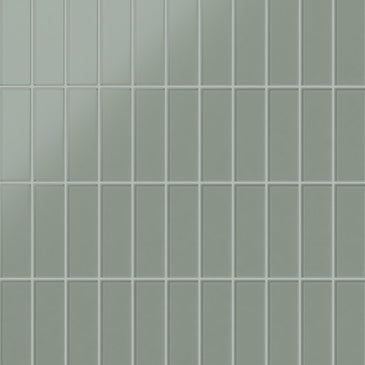 2x6 Glass Tile in Hummingbird Matte