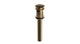 Lavatory Faucet Soft Touch Drain with Overflow in Antique Brass