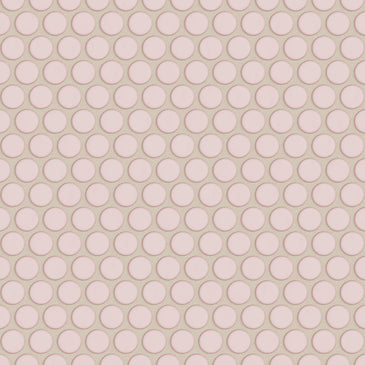 Penny Round Sheeted Original Ceramic Mosaic Tile in Evening Glow Matte