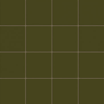 6x6 Original Ceramic Tile in Bonsai Matte