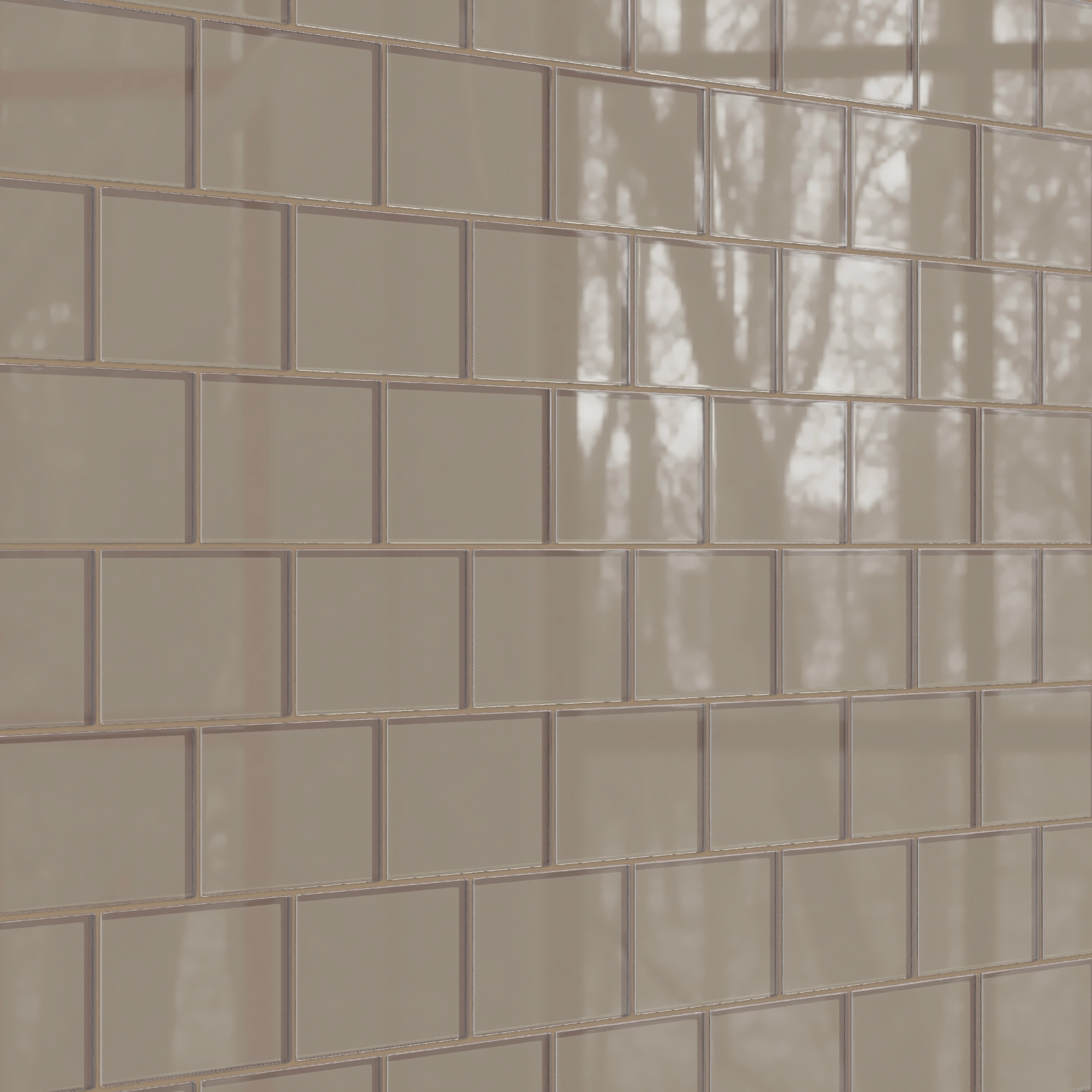 4x6 Glass Tile in Quail Gloss