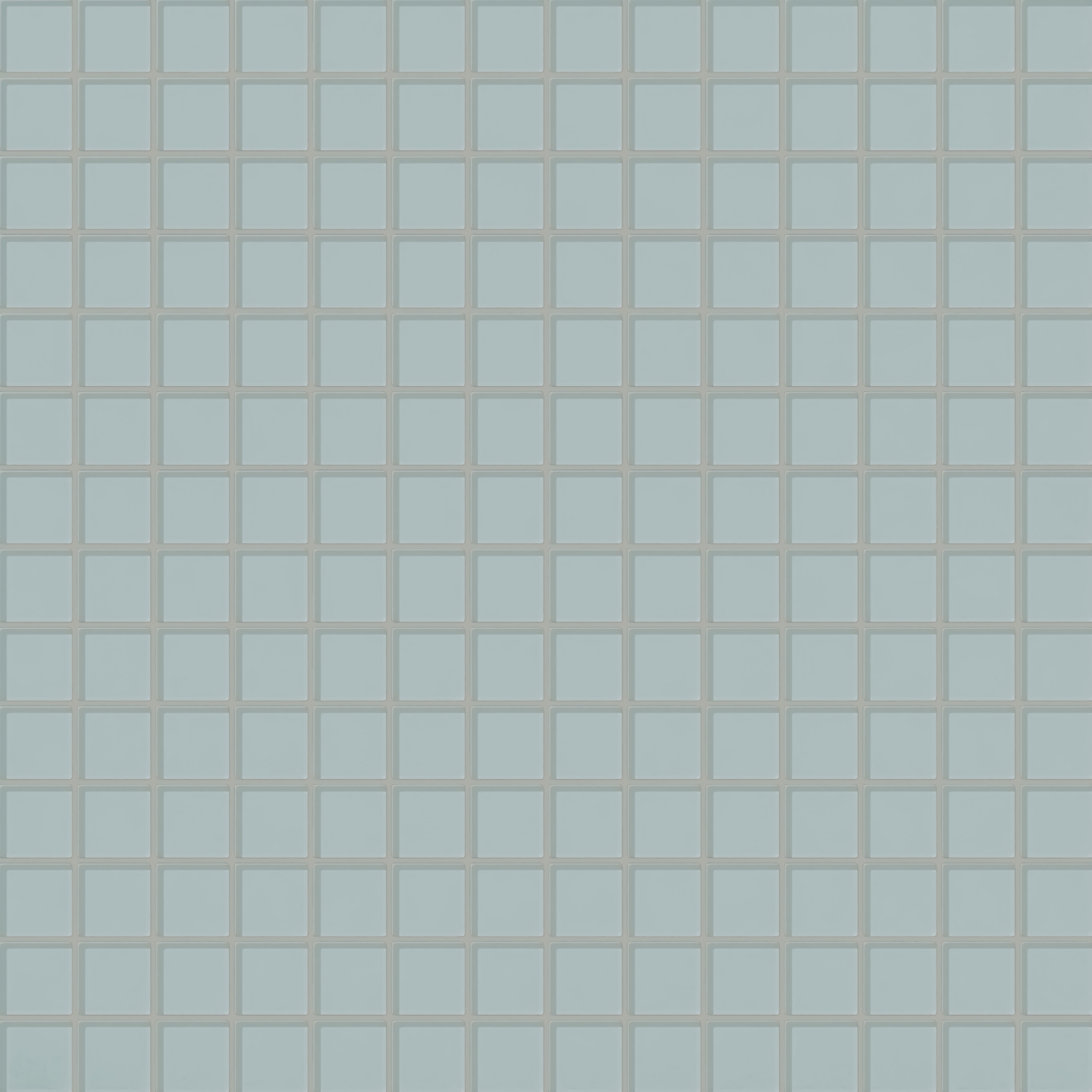 2x2 Straight Set Sheeted Glass Mosaic Tile in Great Blue Heron Gloss