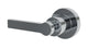 Flatiron One Handle Wall Mount Diverter/Volume Control Shower Trim with Linear Lever Handle in Polished Chrome
