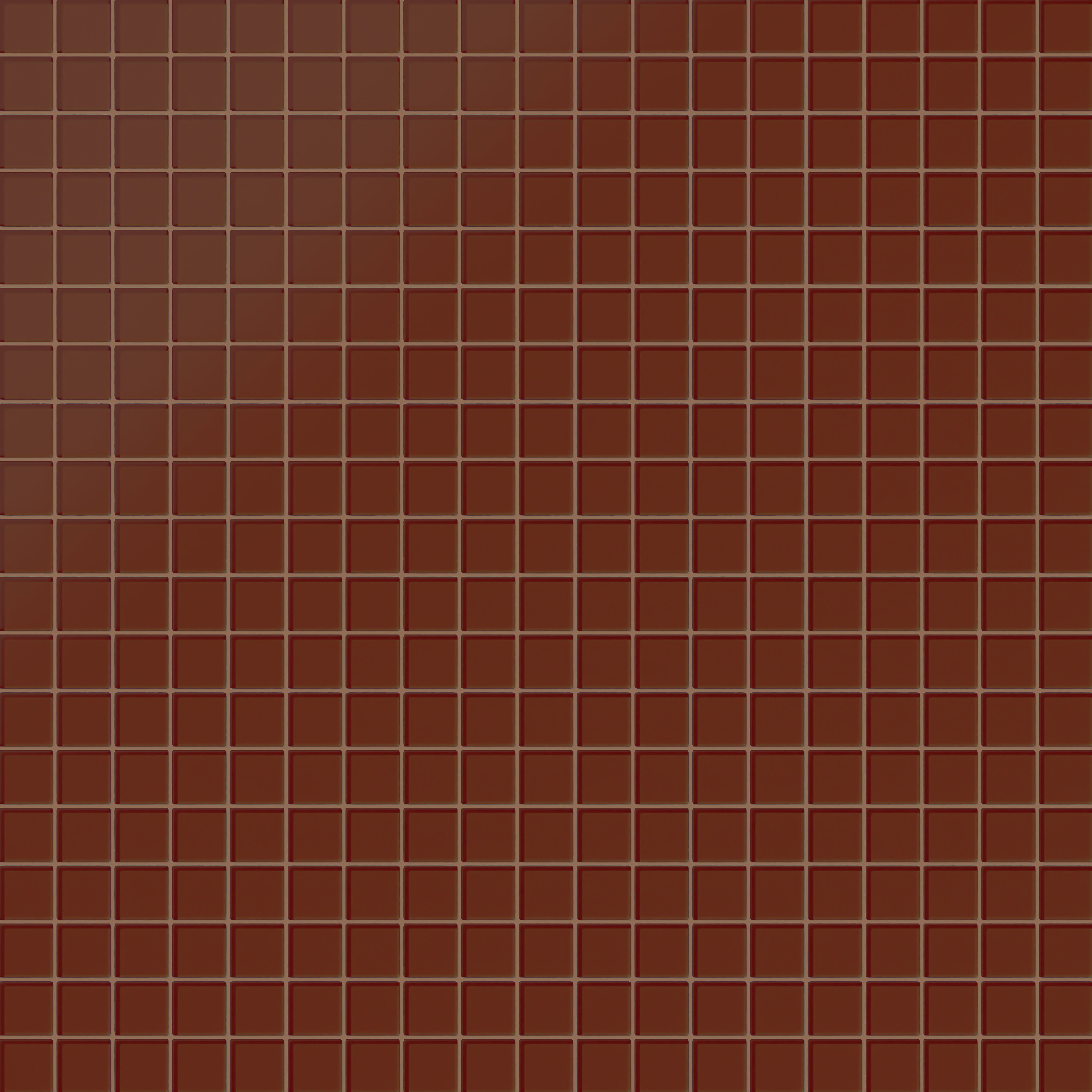 2x2 Straight Set Sheeted Glass Mosaic Tile in Pheasant Matte