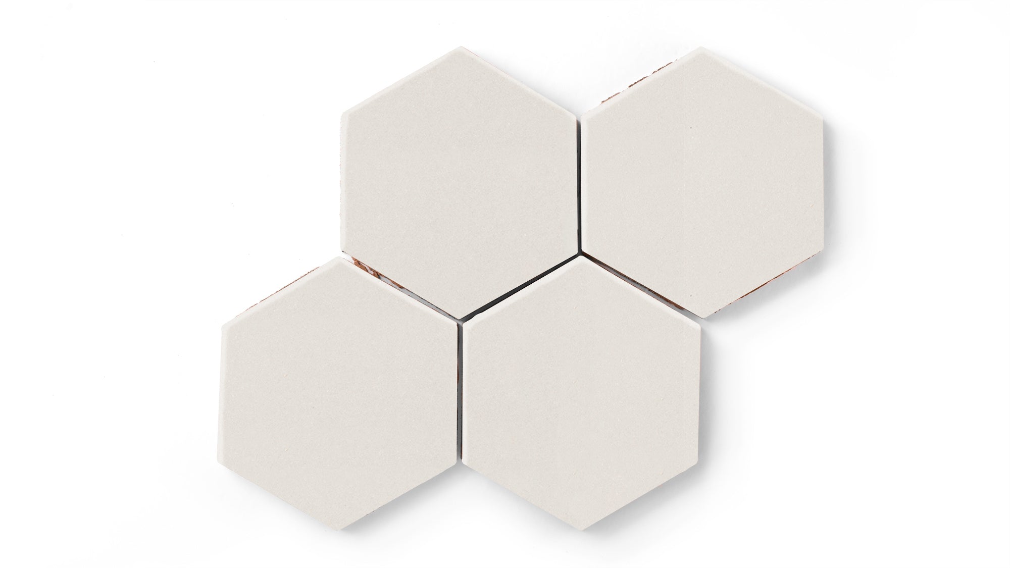 6" Hexagon Original Ceramic Tile in Feldspar Matte