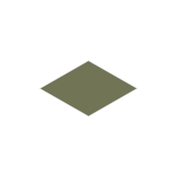 Large Diamond Original Ceramic Tile in Peabody Matte