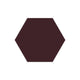8" Hexagon Original Ceramic Tile in Redwood