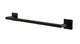 Flatiron Square Towel Bar 18" in Antique Bronze