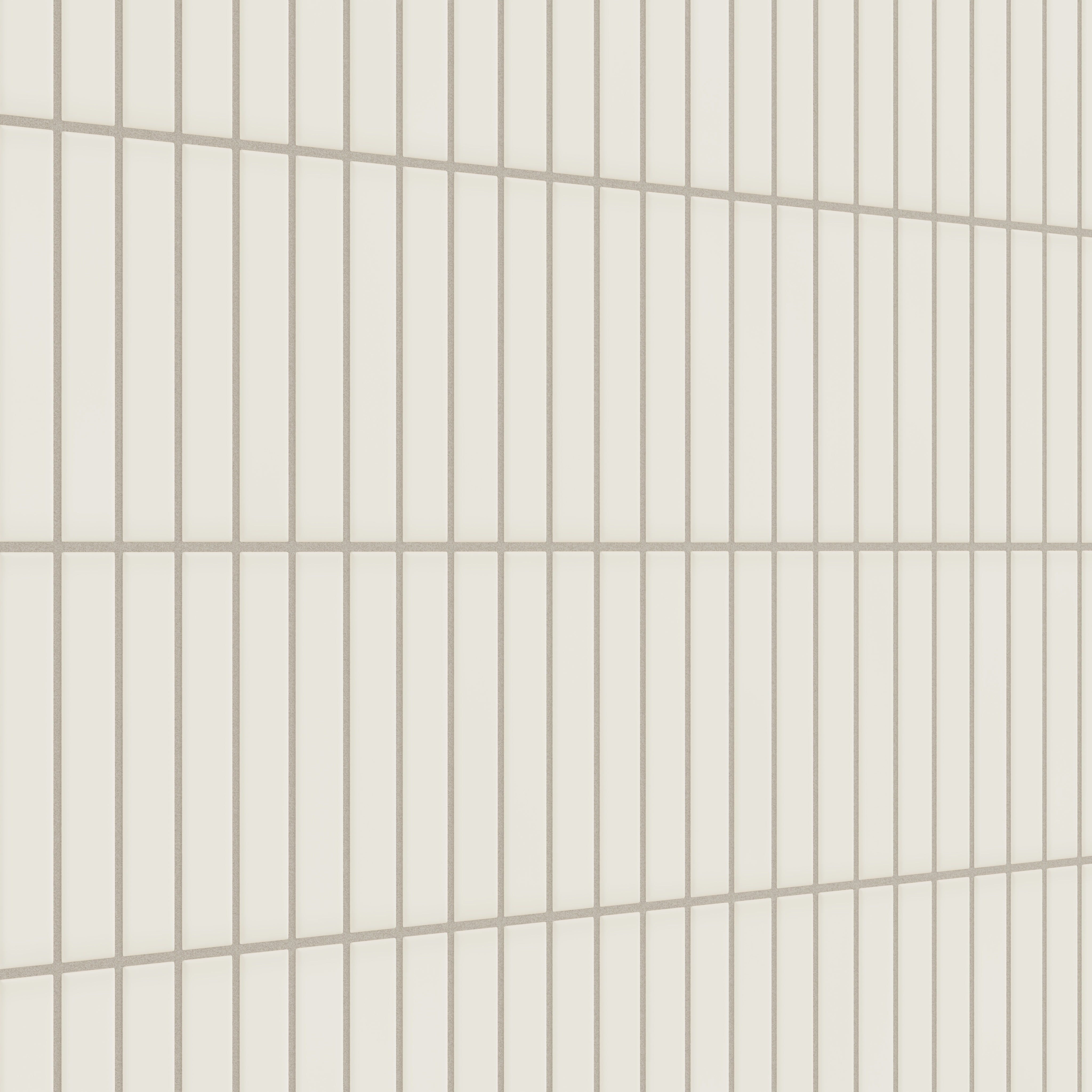 1x6 Straight Set Sheeted Original Ceramic Mosaic Tile in Feldspar Matte