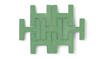 Chaine Homme Original Ceramic Tile in Sea Green Gloss
