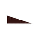 Right Scalene Triangle Original Ceramic Tile in Garnet Matte