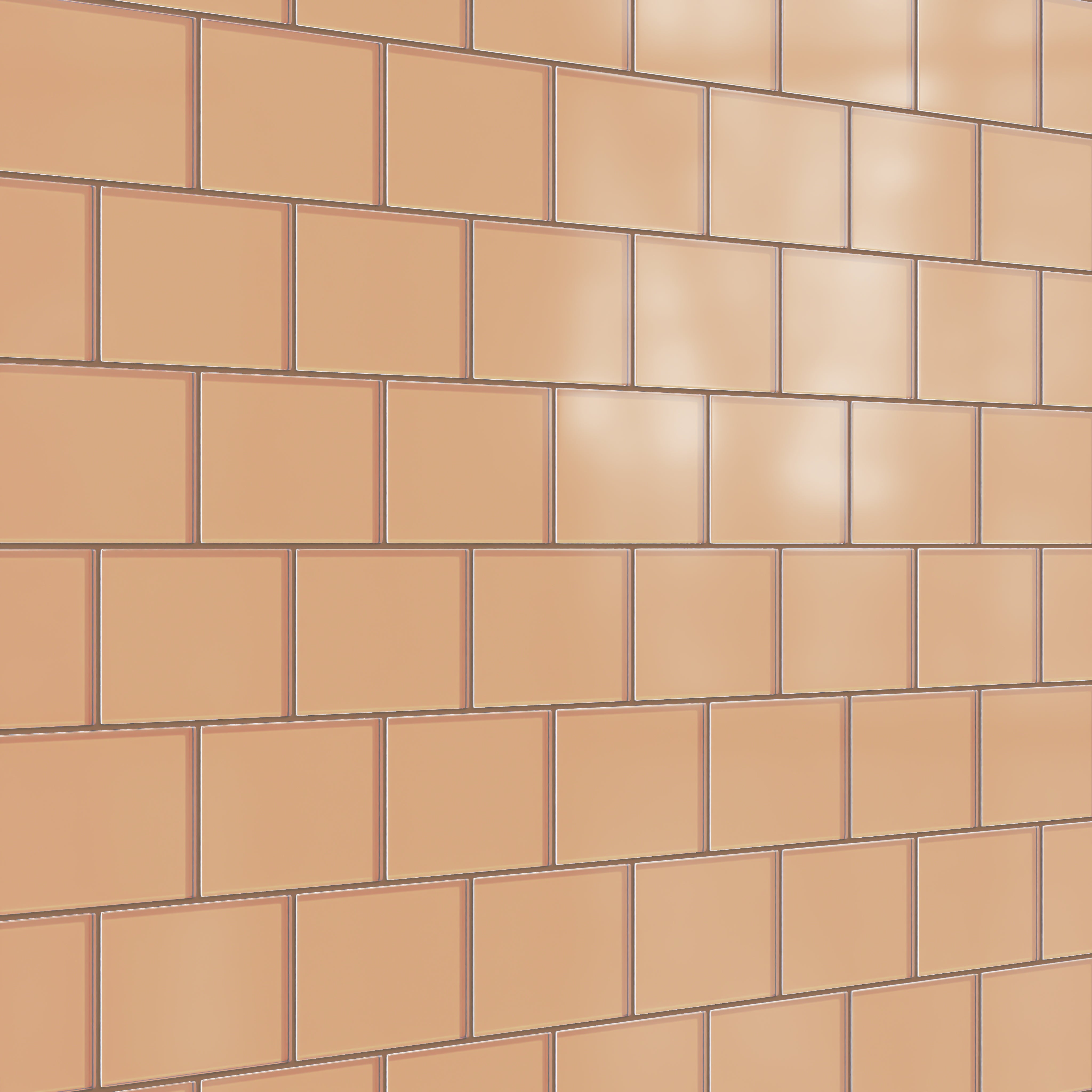4x6 Glass Tile in Carolina Wren Matte