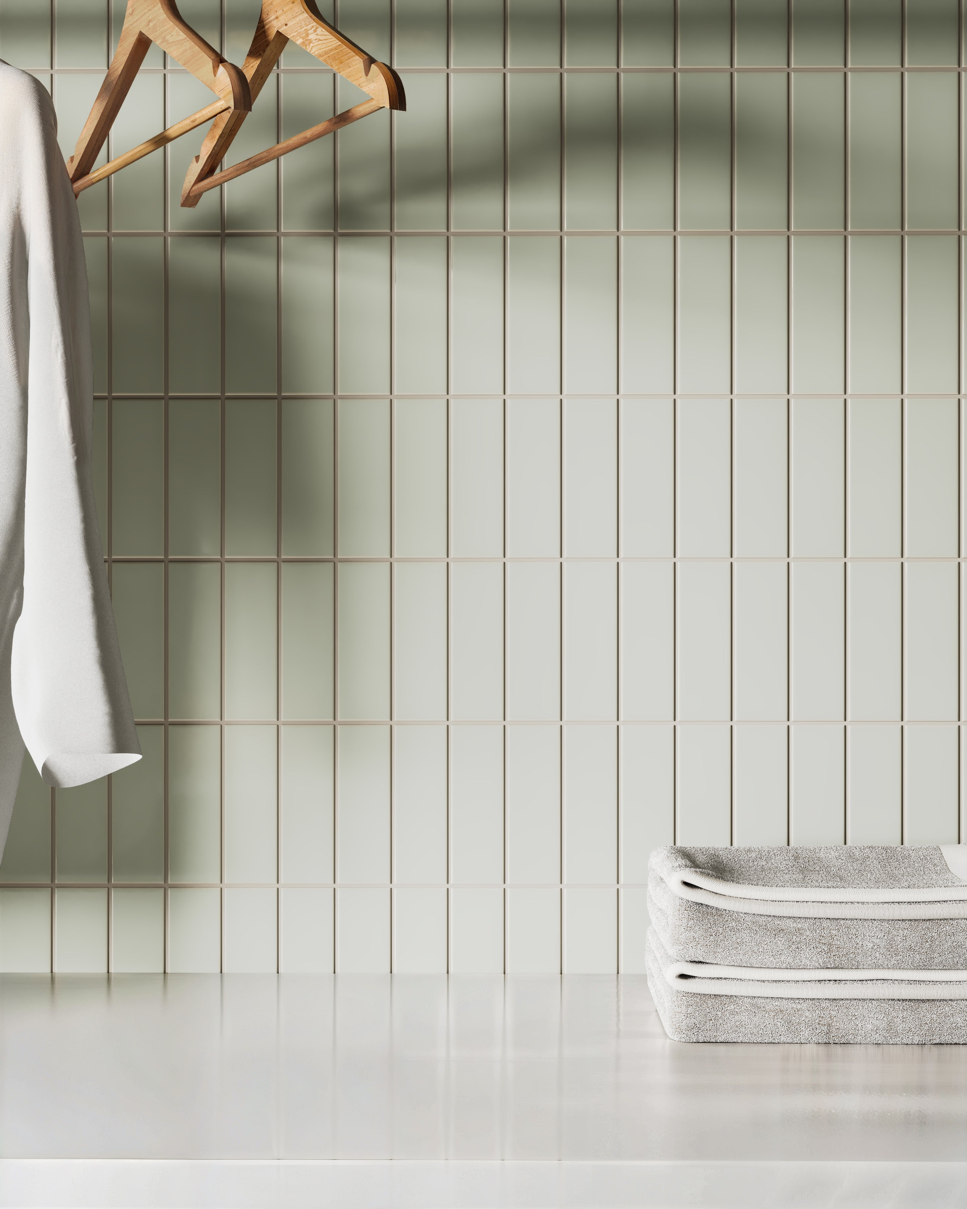 2x6 Original Ceramic Tile in Overcast Matte