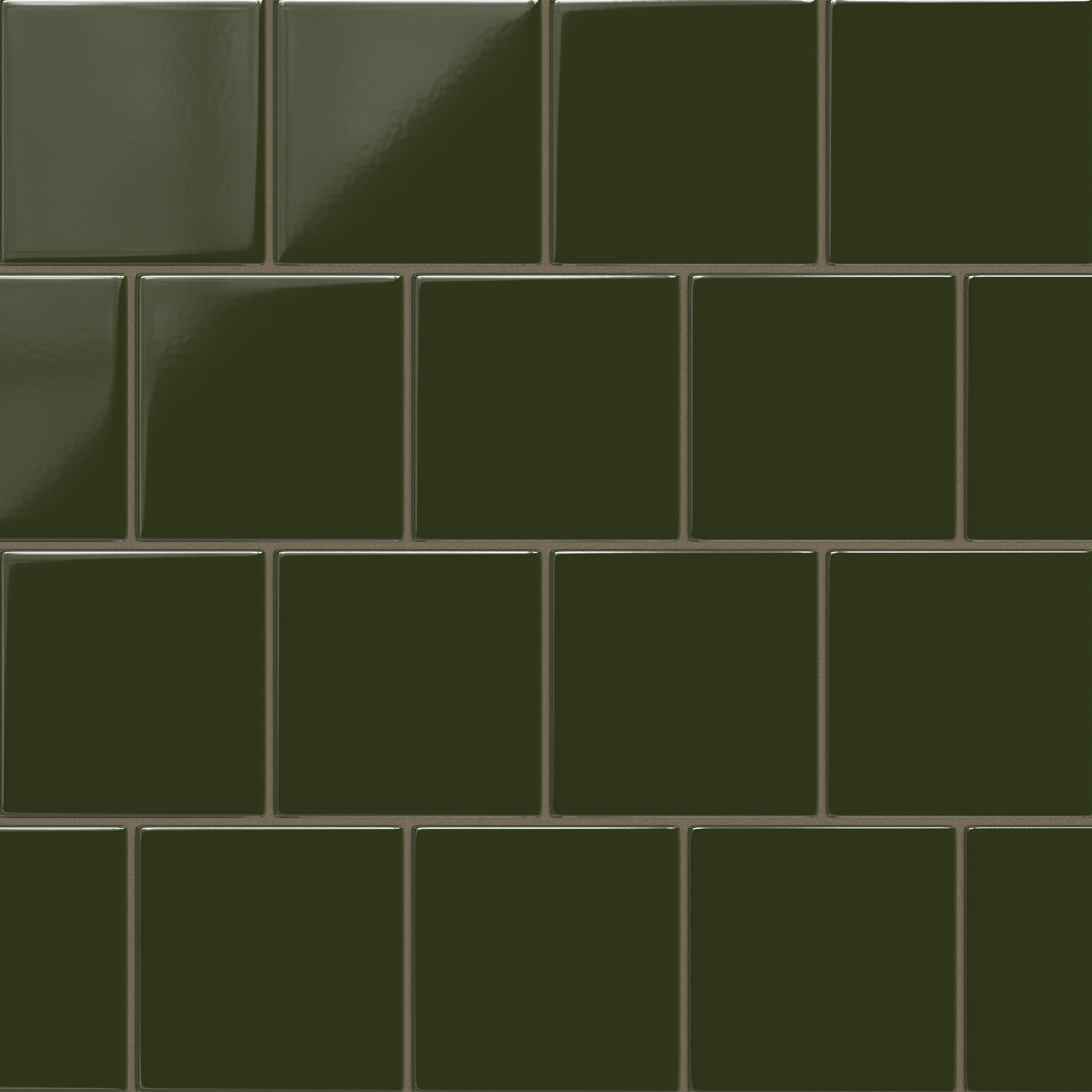 6x6 Original Ceramic Tile in Lone Pine Gloss