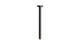 Contour & Foundry 12" Straight Shower Arm with Flange in Antique Bronze