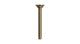 Emerson 8" Straight Shower Arm with Flange in Antique Brass